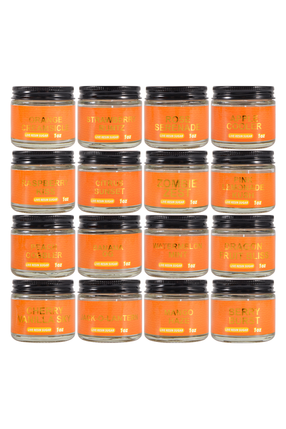 USA Stock Ace Ultra 1oz Glass Jars 16 Flavors 