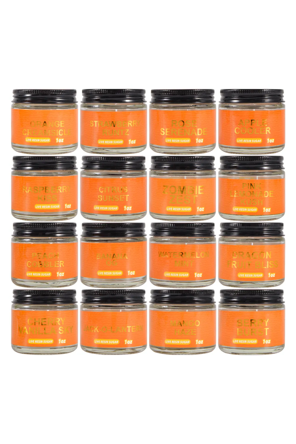 USA Stock Ace Ultra 1oz Glass Jar 16 Flavors 
