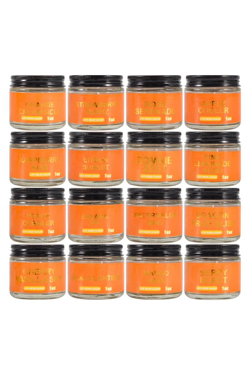 USA Stock Ace Ultra 1oz Glass Jar 16 Flavors 