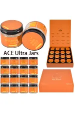 USA Stock Ace Ultra 1oz Glass Jar 16 Flavors 
