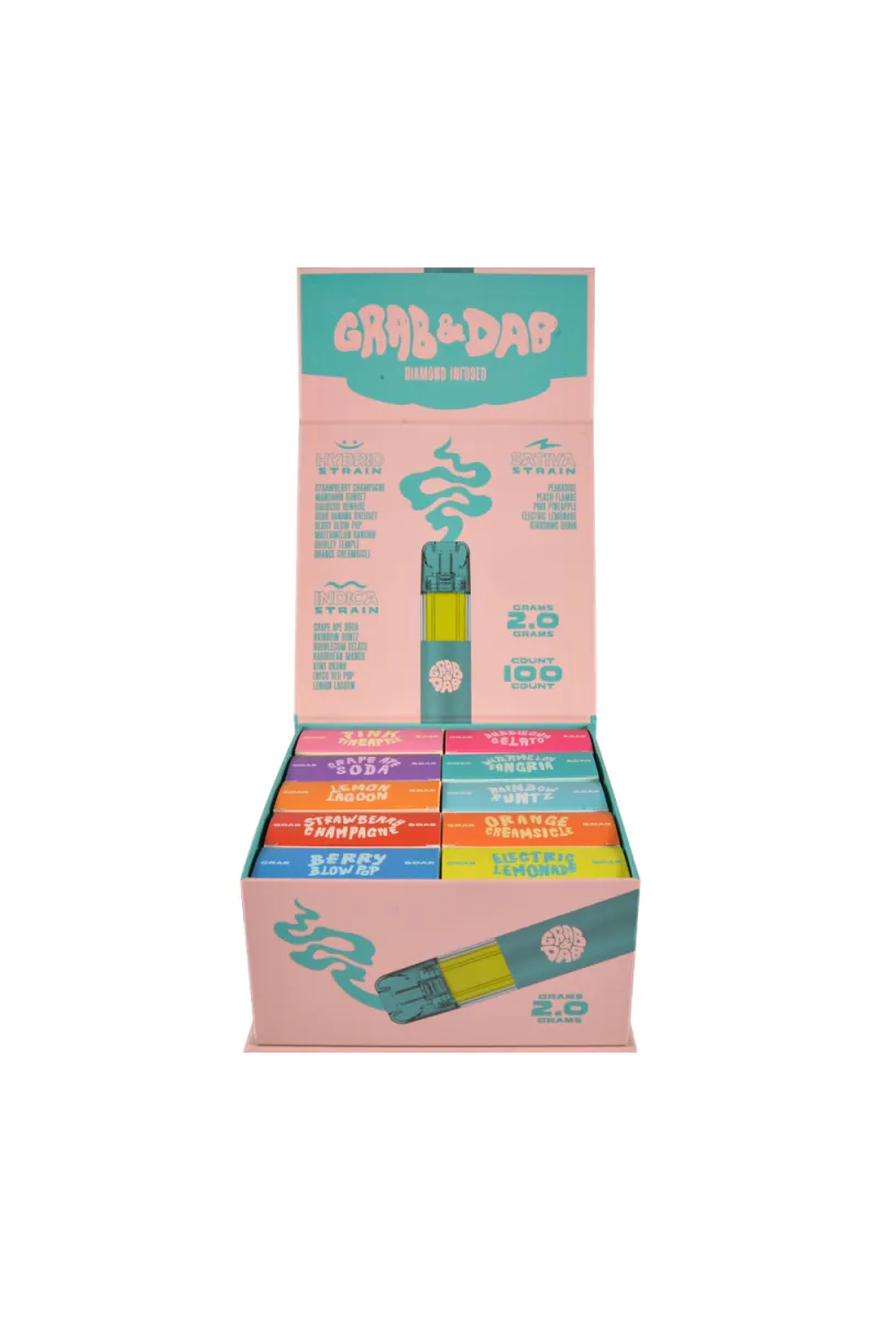 New Grab Dab 2ml Live Resin Empty Disposables
