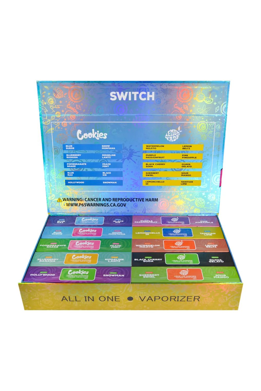 Cookies & Lemonade Dual Chamber 1ml +1ml Dispoable Vape 