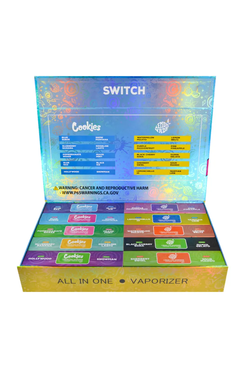 Cookies & Lemonade Dual Chamber 1ml +1ml Dispoable Vape 