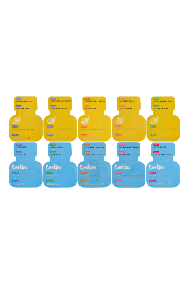 Cookies & Lemonade Dual Chamber 1ml +1ml Dispoable Vape 