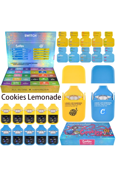 Cookies Lemonade 1g+1g Empty Disposable Vape in USA 01