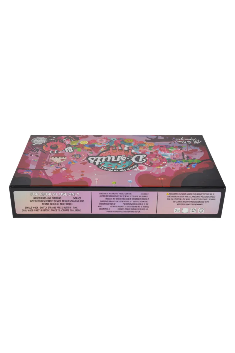 Donuts Switch V3 1ml+1ml Rechargeable Disposable Vape