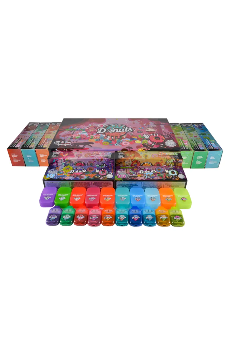 Donuts Switch V3 1ml+1ml Rechargeable Disposable Vape