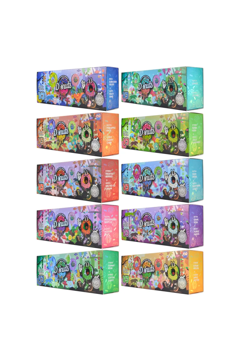 Donuts Switch V3 1ml+1ml Rechargeable Disposable Vape