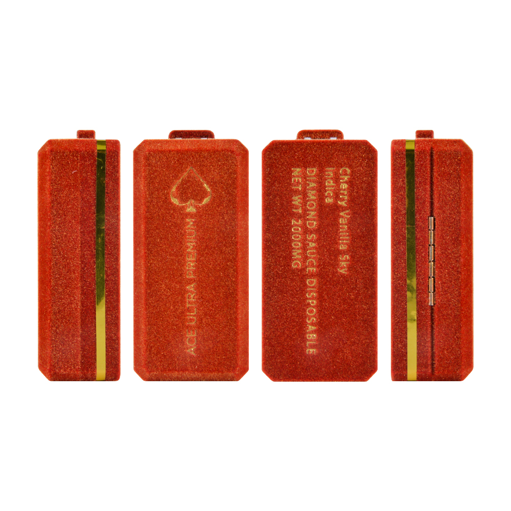 Europ Stock 200pcs/lot 1g ACE Ultra Premuim Disposable Black Box