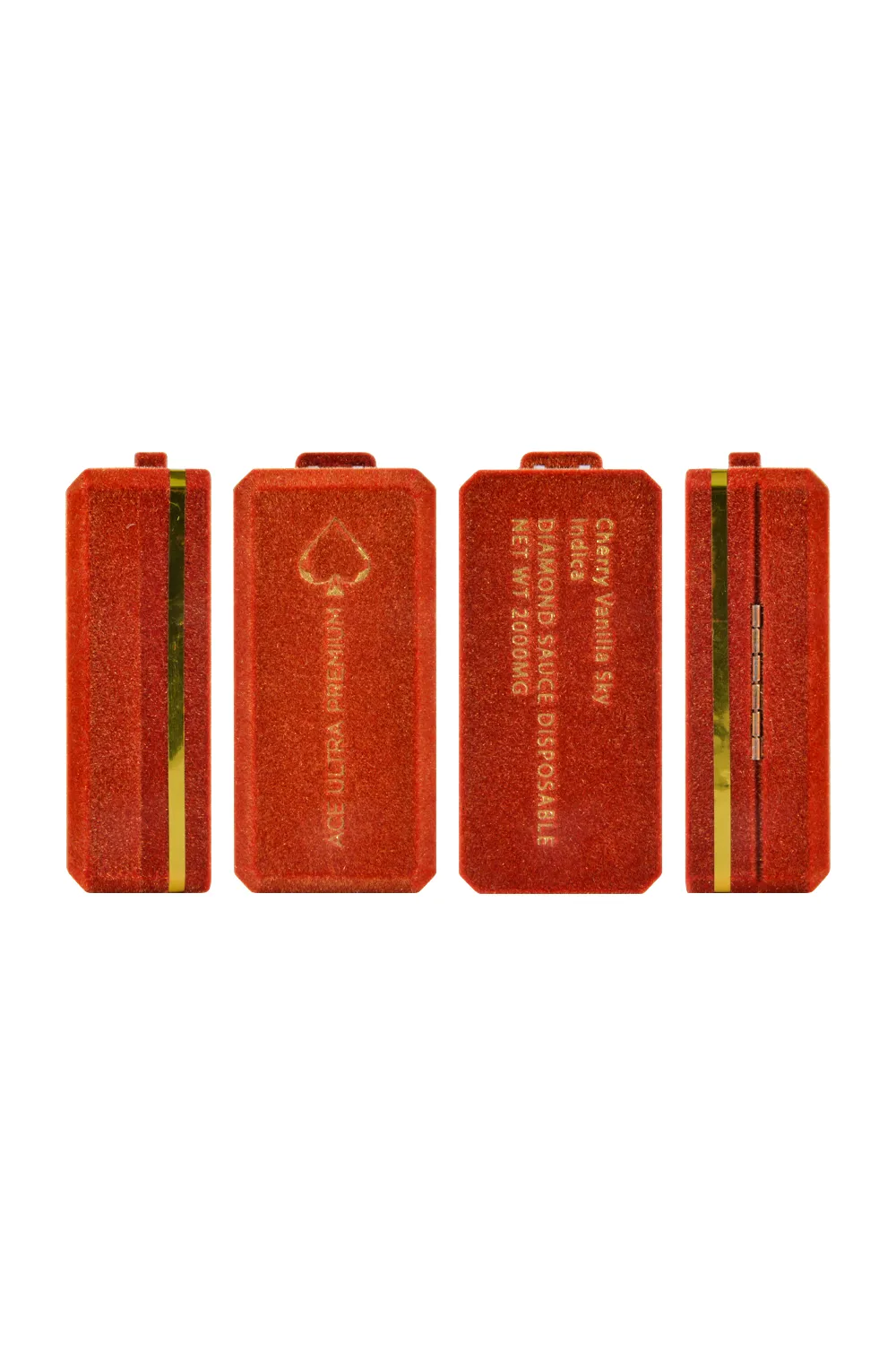 Europ Stock 200pcs/lot 1g ACE Ultra Premuim Disposable Black Box