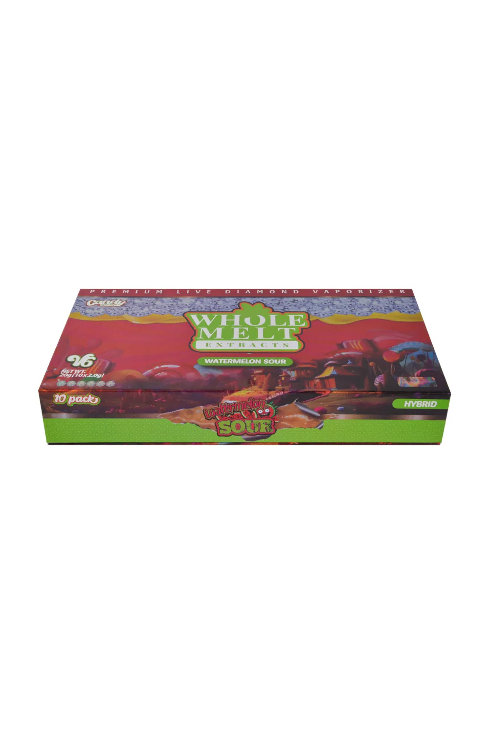 USA 2g Whole Melt Extracts V6 Candy Editon 500pcs/lot