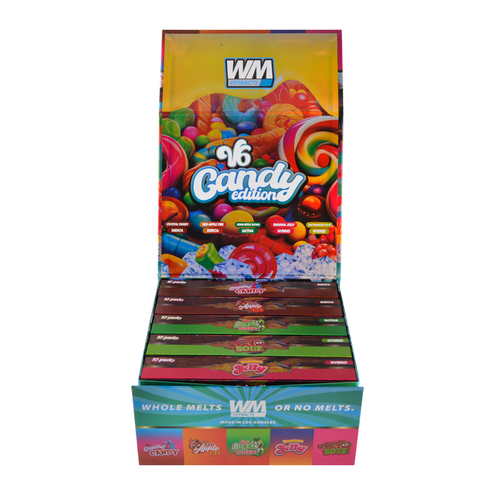 USA 2g Whole Melt Extracts V6 Candy Editon 500pcs/lot