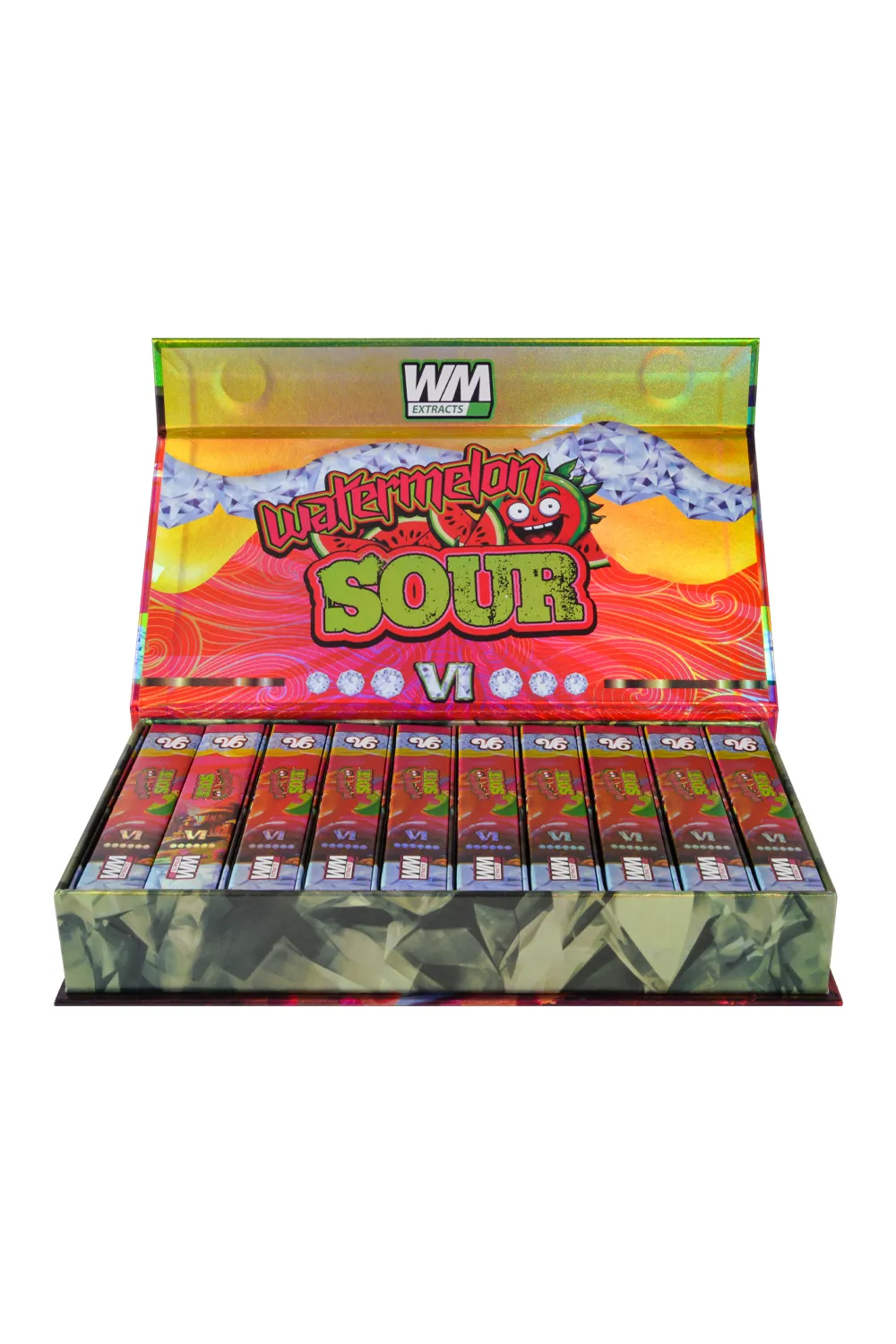 USA 2g Whole Melt Extracts V6 Candy Editon 500pcs/lot