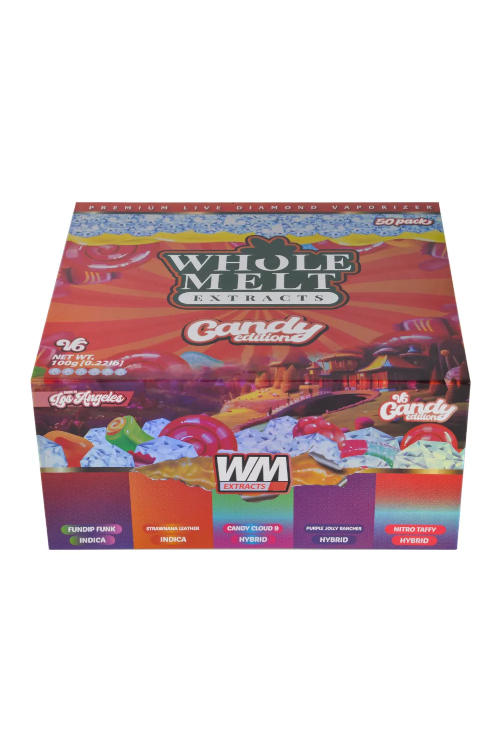 Whole Melt V6 Candy Editon 2g Empty Dispo Vape