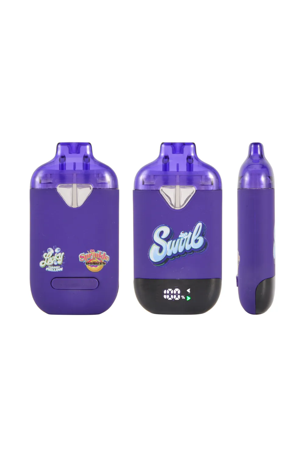 Swirl Dual Chamber 1ml +1ml THC Disposable Vape