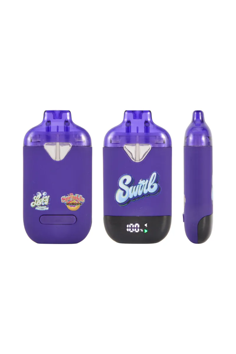 Swirl Dual Chamber 1ml +1ml THC Disposable Vape