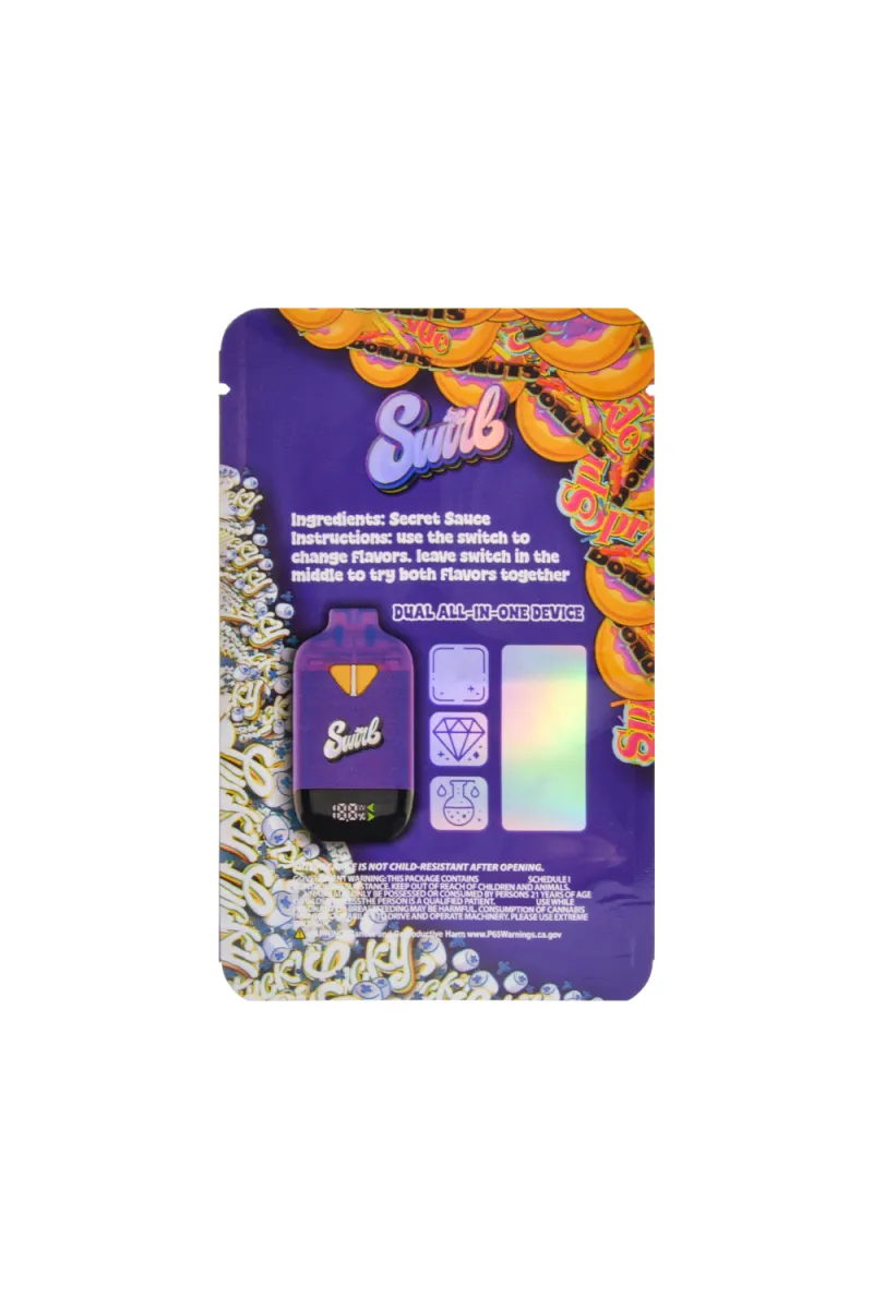 Swirl Dual Chamber 1ml +1ml THC Disposable Vape