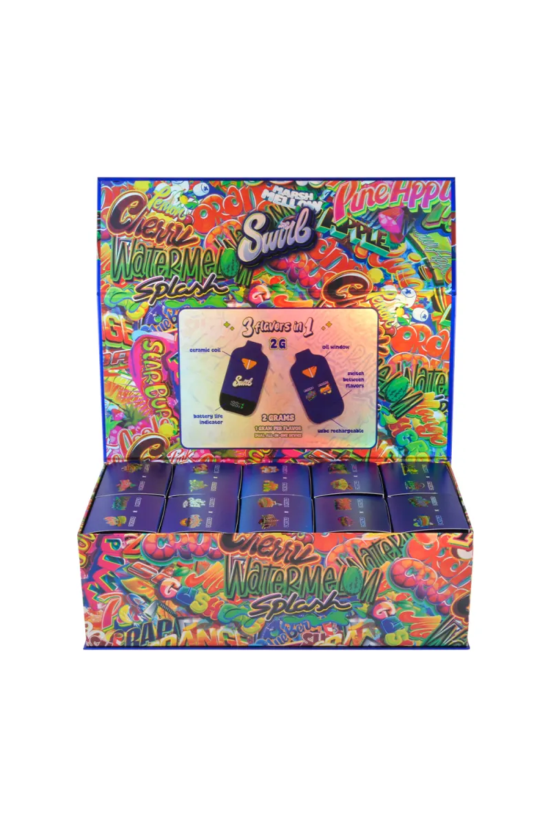 Swirl Dual Chamber 1ml +1ml THC Disposable Vape