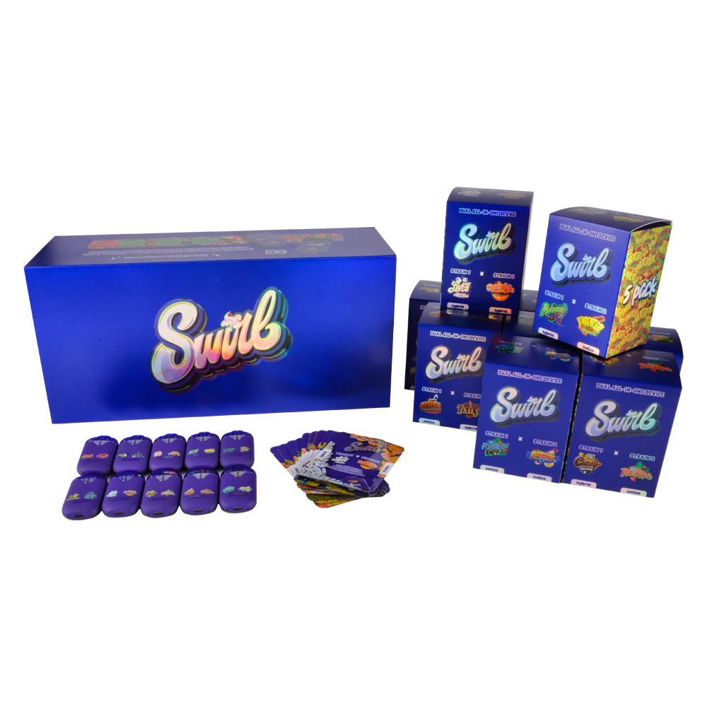 Swirl Dual Chamber 1ml +1ml THC Disposable Vape