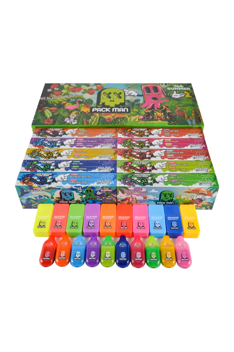 New Packman 1g+1g Summer Edition Vape Dispo