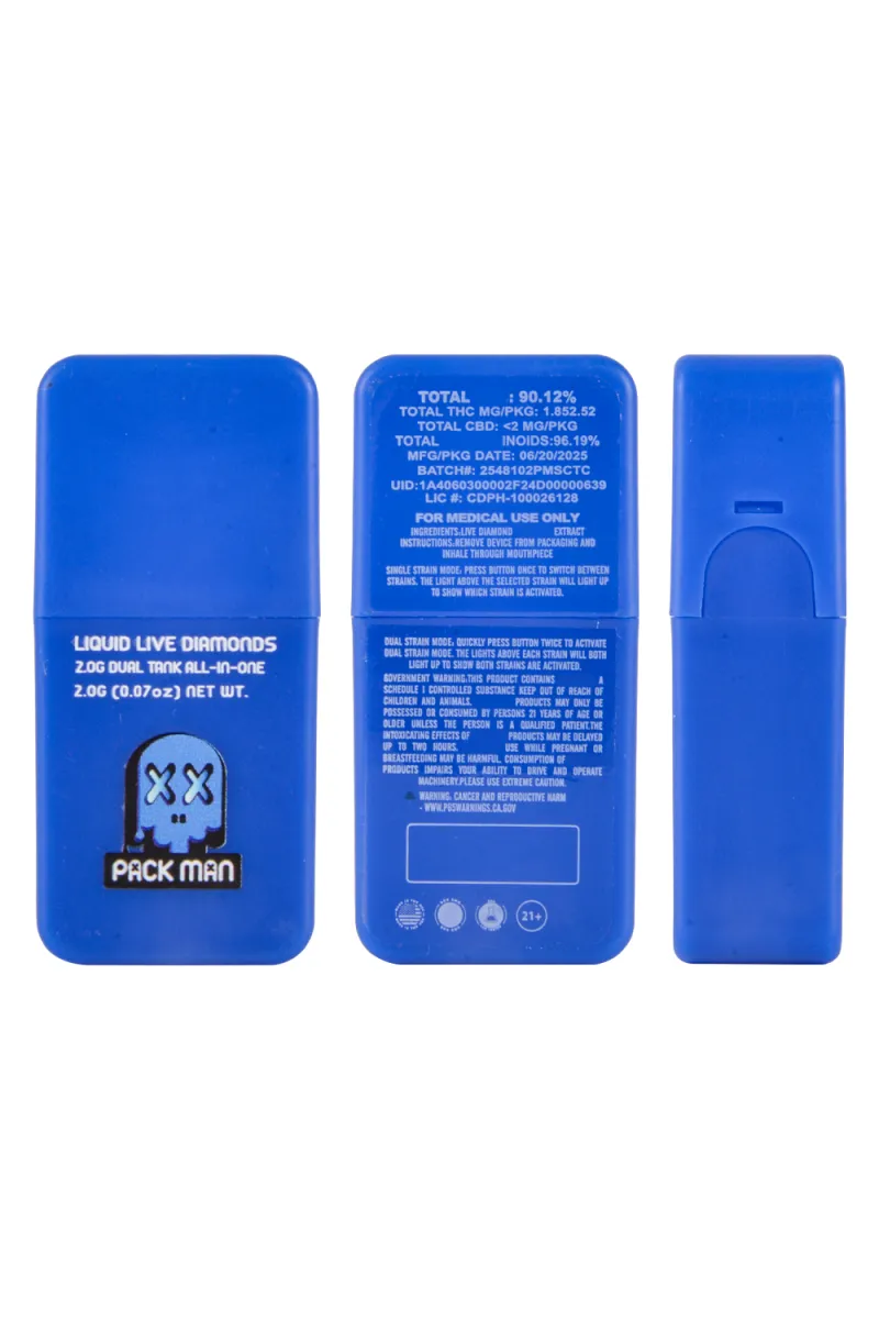 USA Stock 500pcs/lot Packman Summer Edition 2g Disposables