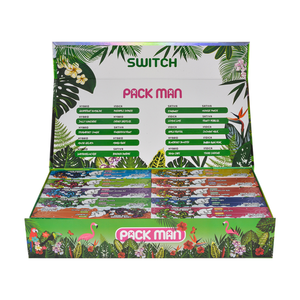 USA Stock 500pcs/lot Packman Summer Edition 2g Disposables