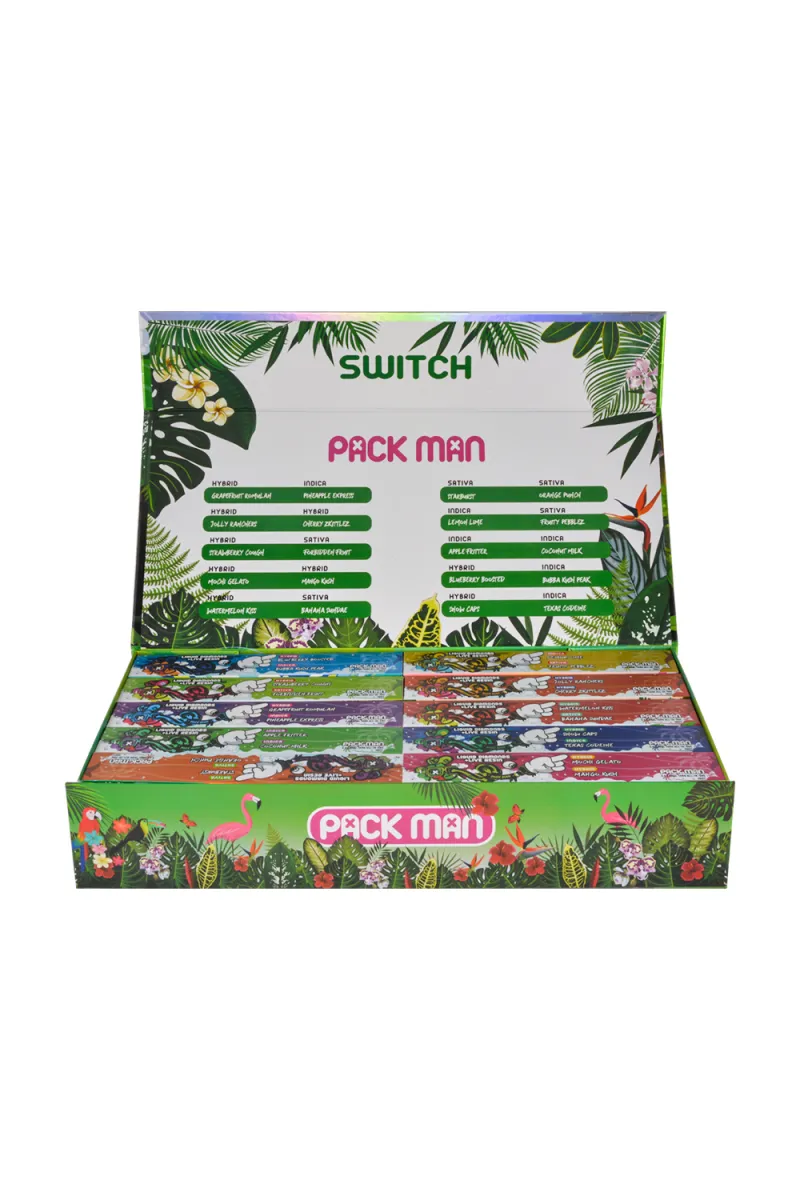 USA Stock 500pcs/lot Packman Summer Edition 2g Disposables