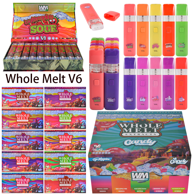 Europe 2g Whole Melt V6  Extracts Candy Editon 200pcs/lot