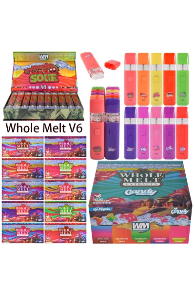 Europe 2g Whole Melt V6  Extracts Candy Editon 200pcs/lot 01