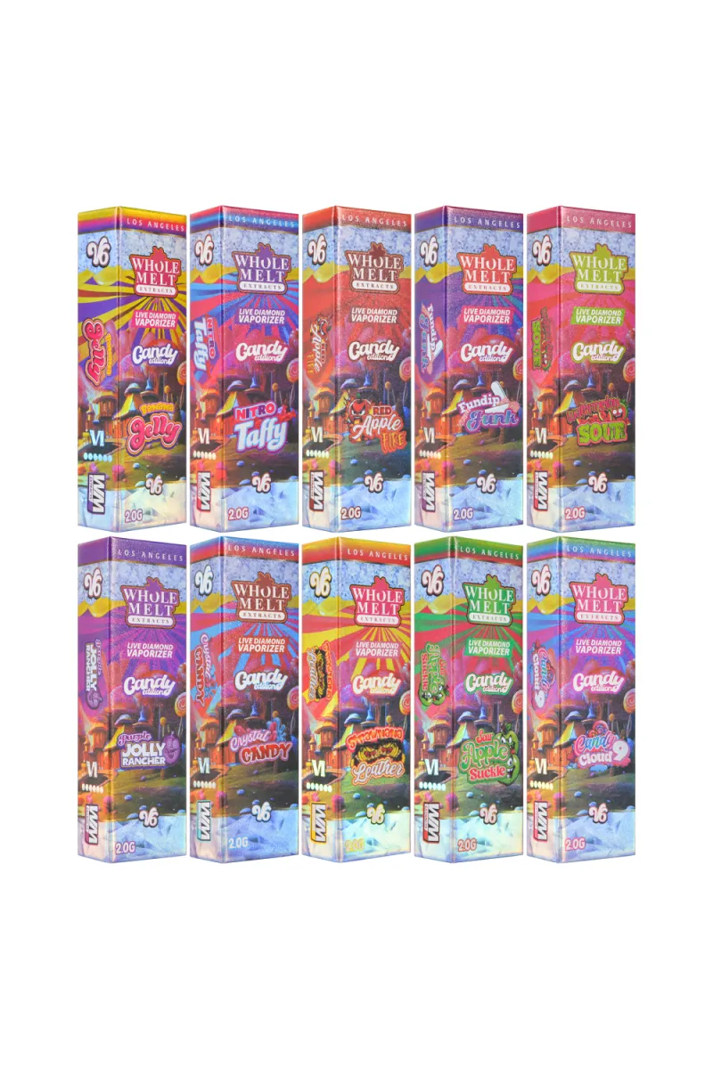 Europe 2g Whole Melt V6  Extracts Candy Editon 200pcs/lot