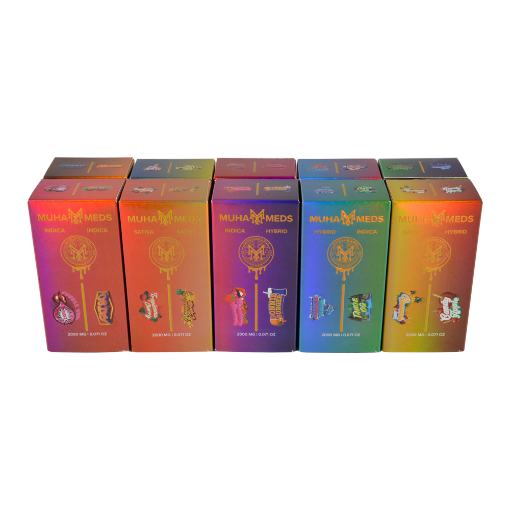 Muha Meds Dual Chamber 1ml+1ml Disposable Vape 100 Packs