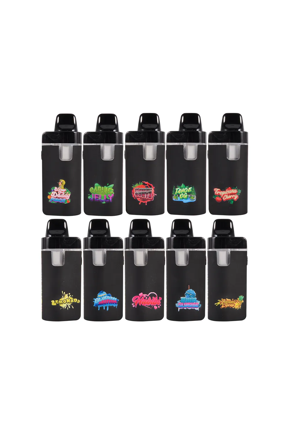 Muha Meds Dual Chamber 1ml+1ml Disposable Vape 100 Packs