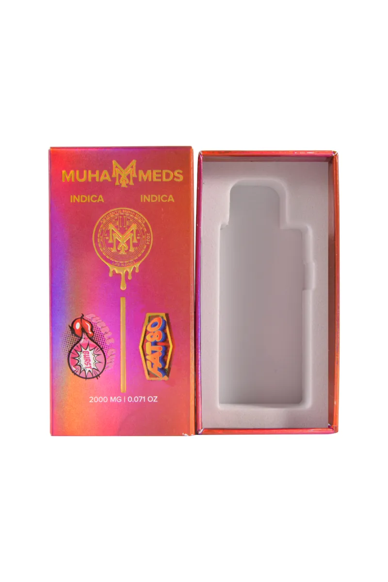 Muha Meds Dual Chamber 1ml+1ml Disposable Vape 100 Packs