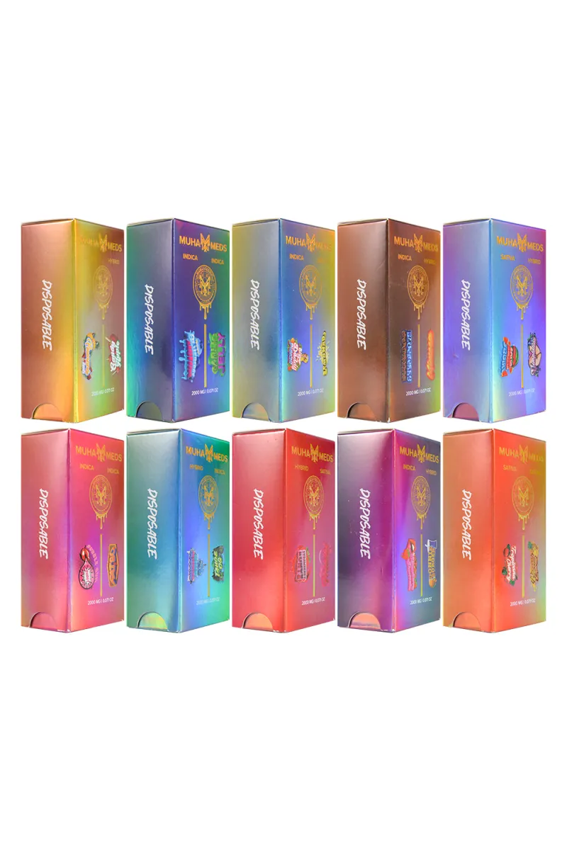 USA Muha Meds 1g+1g 500 Pcak Dual Chamber Dispo