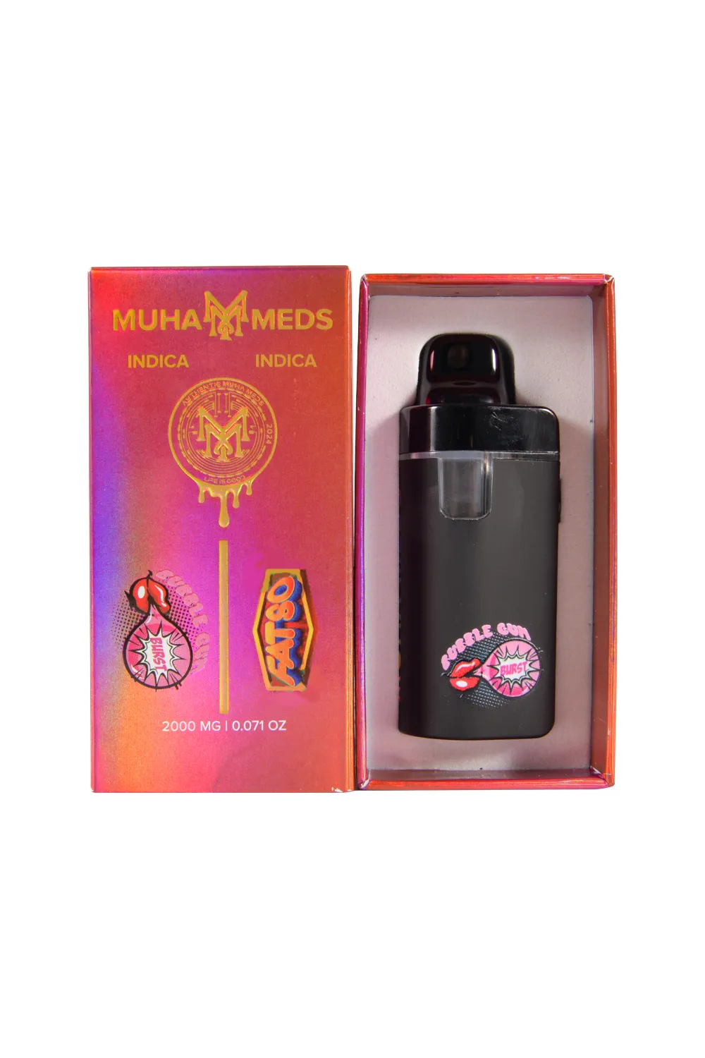 USA Muha Meds 1g+1g 500 Pcak Dual Chamber Dispo