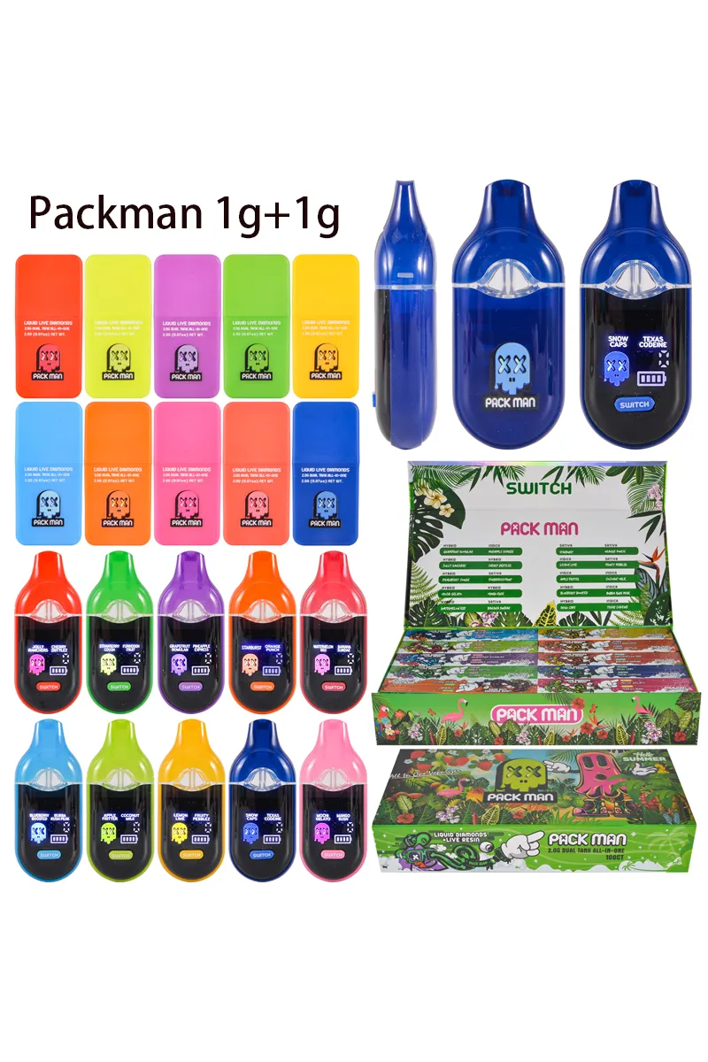 200Pcaks 1g+1g Packman Disposable Dal Chamber in UK