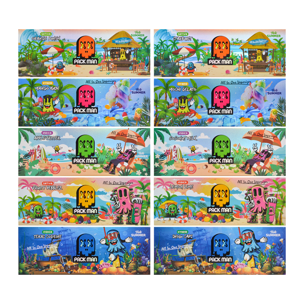 200Pcaks 1g+1g Packman Disposable Dal Chamber in UK