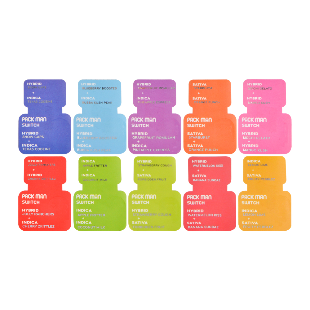 Europ Packman 1g+1g Summer Edition Dual Chamber 200pcs/lot