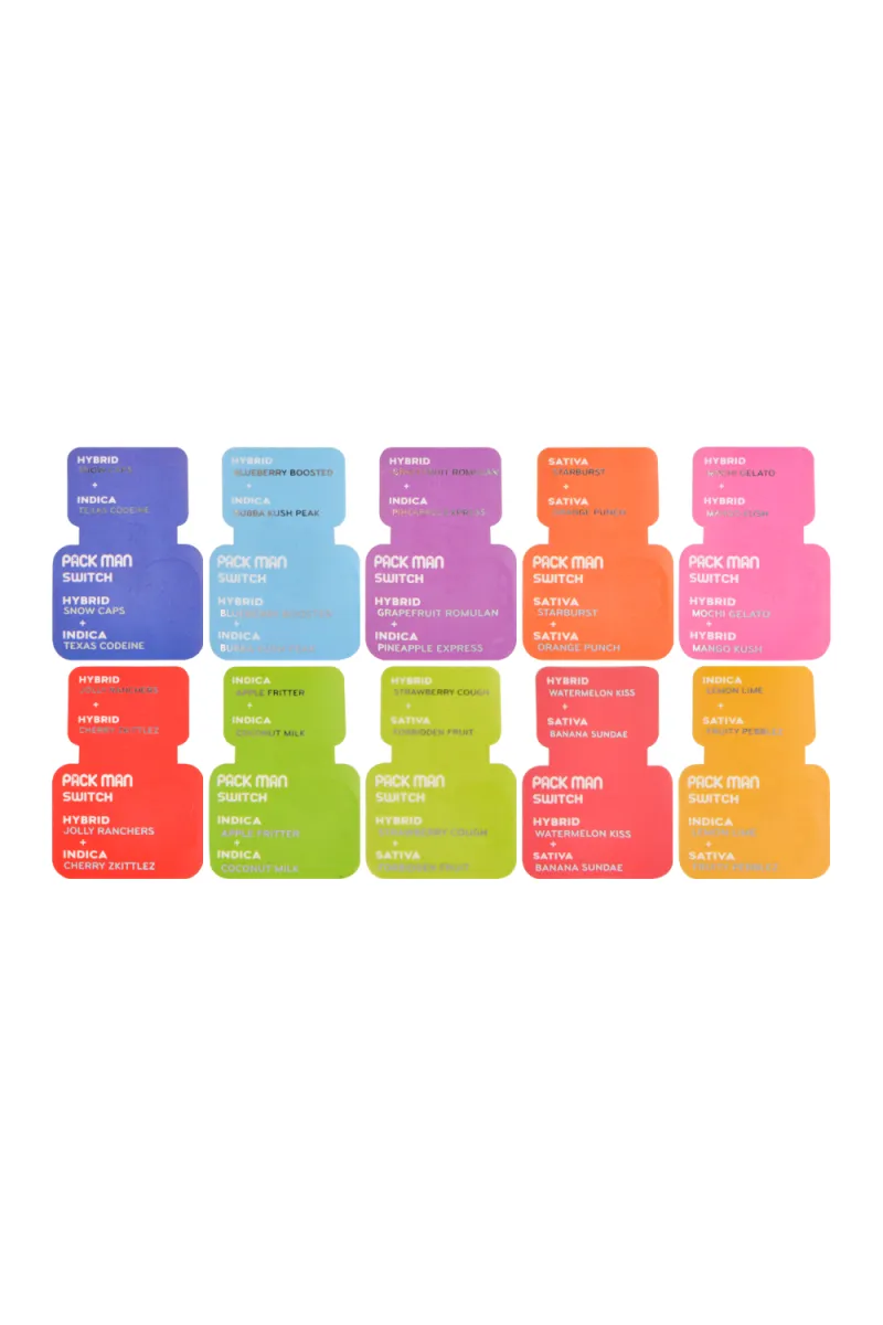 Europ Packman 1g+1g Summer Edition Dual Chamber 200pcs/lot