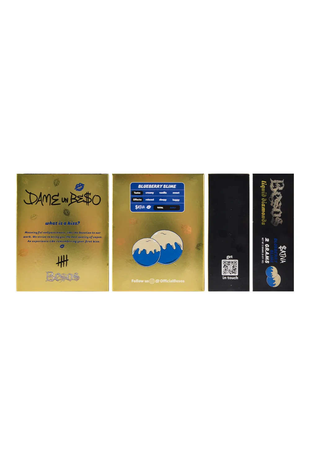 2g Besos Gold Acapulco Empty Disposable Vape Wholesale