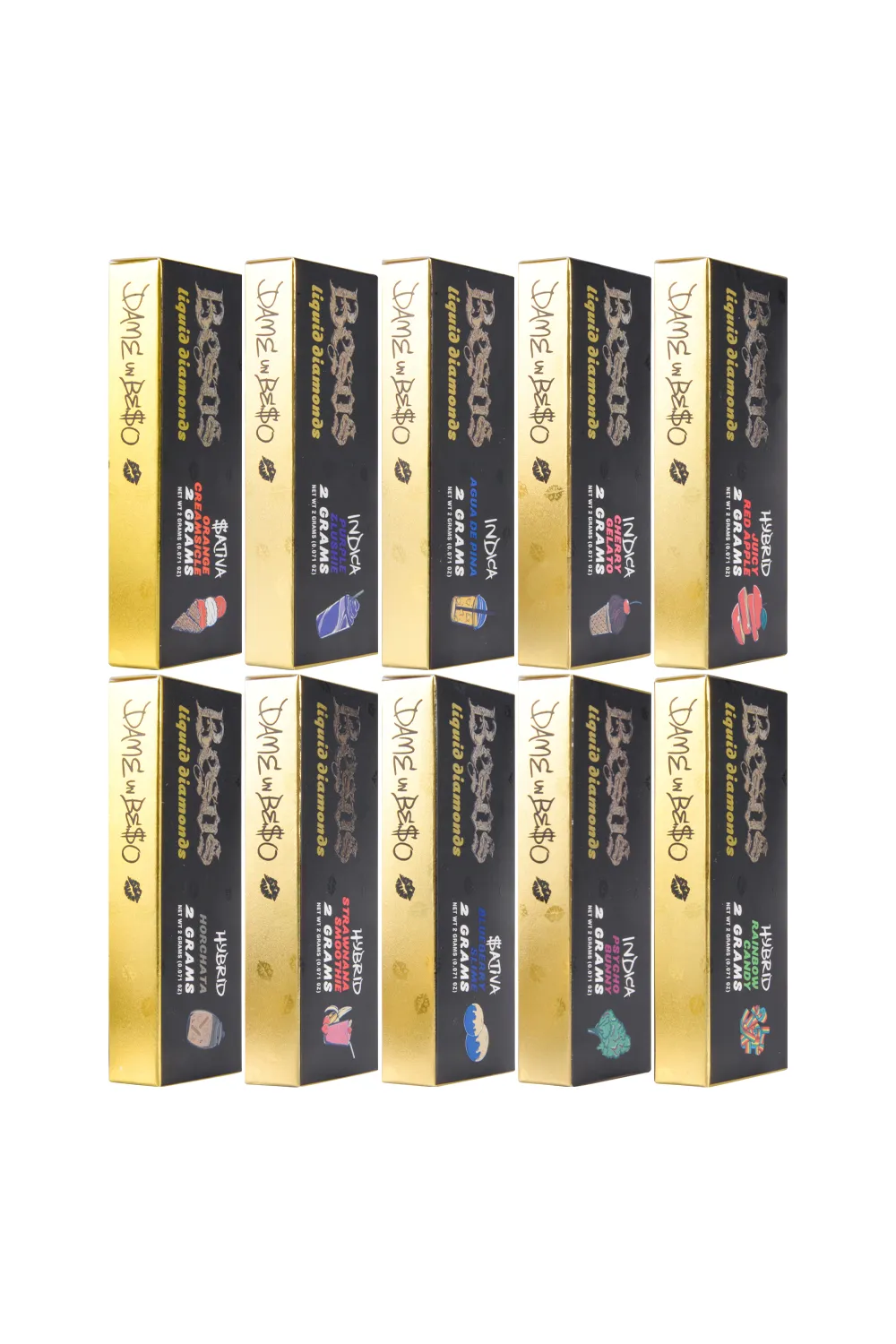 2g Besos Gold Acapulco Empty Disposable Vape Wholesale