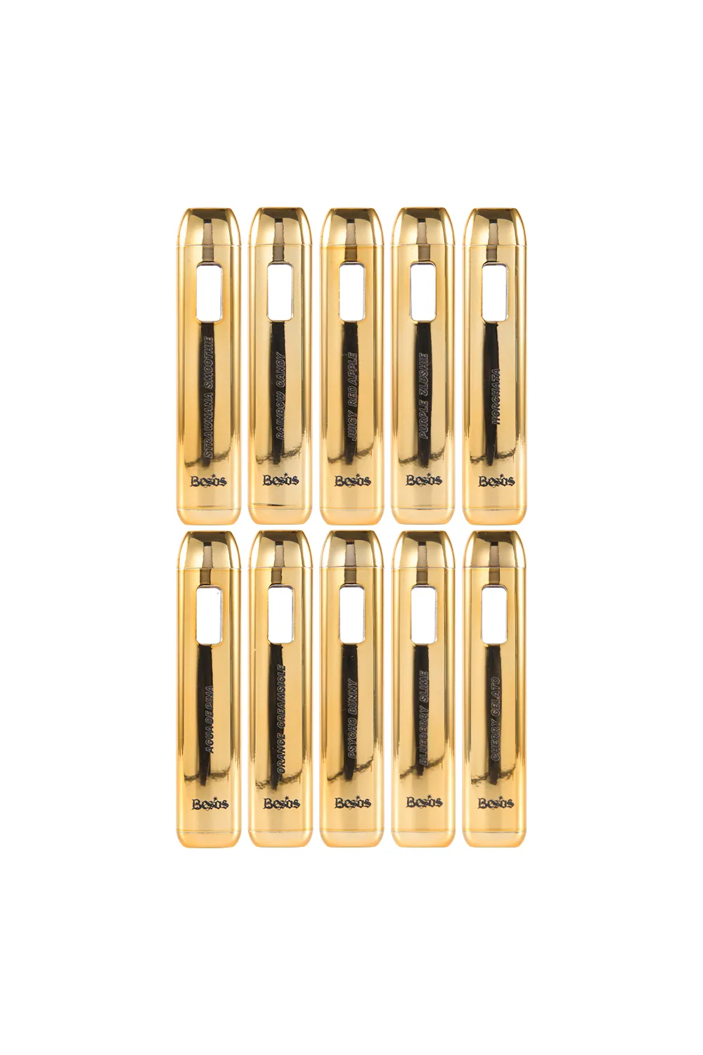 USA Besos Gold 2g Empty Disposable Vape Pen 