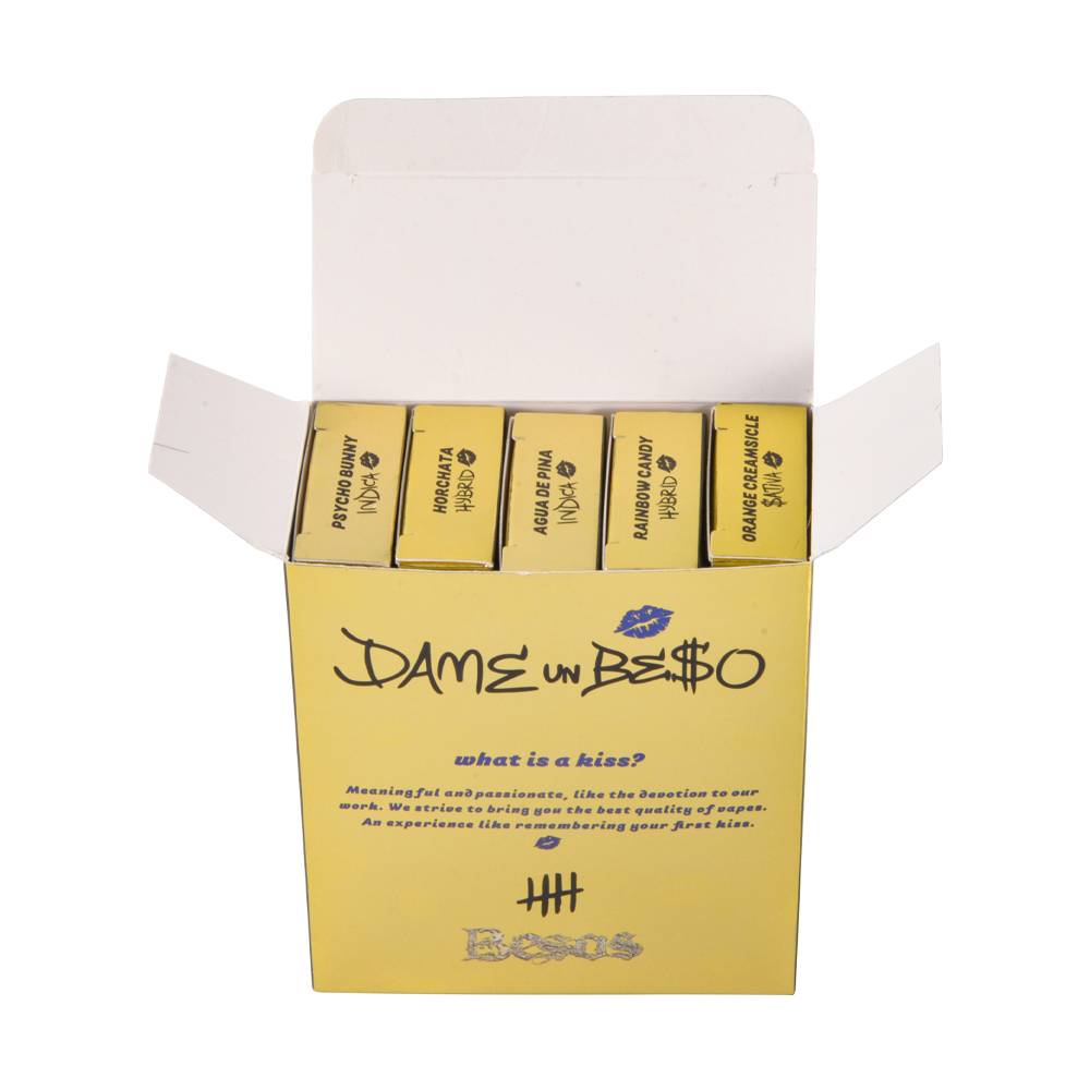 USA Besos Gold 2g Empty Disposable Vape Pen 