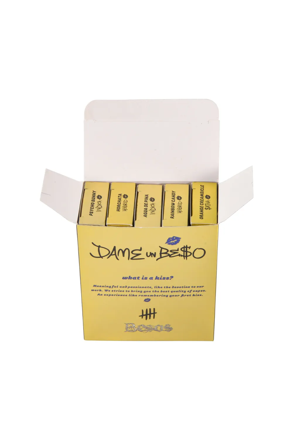 USA Besos Gold 2g Empty Disposable Vape Pen 