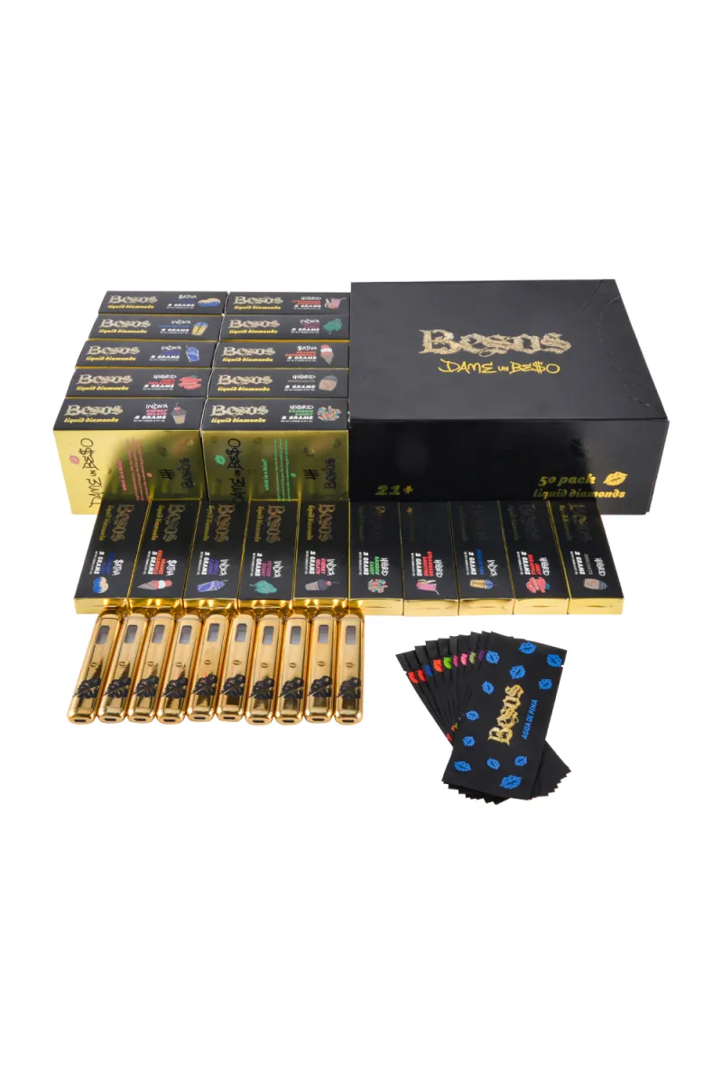 USA Besos Gold 2g Empty Disposable Vape Pen 