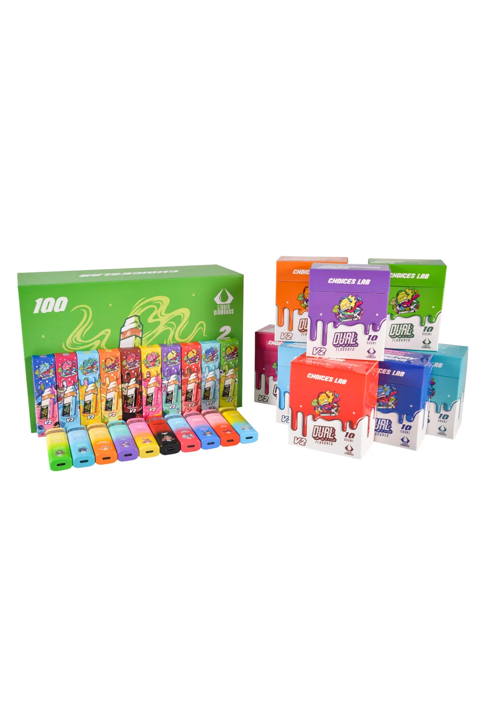 New Choices Lab 1g+1g Empty Dispo with Digital Screen 