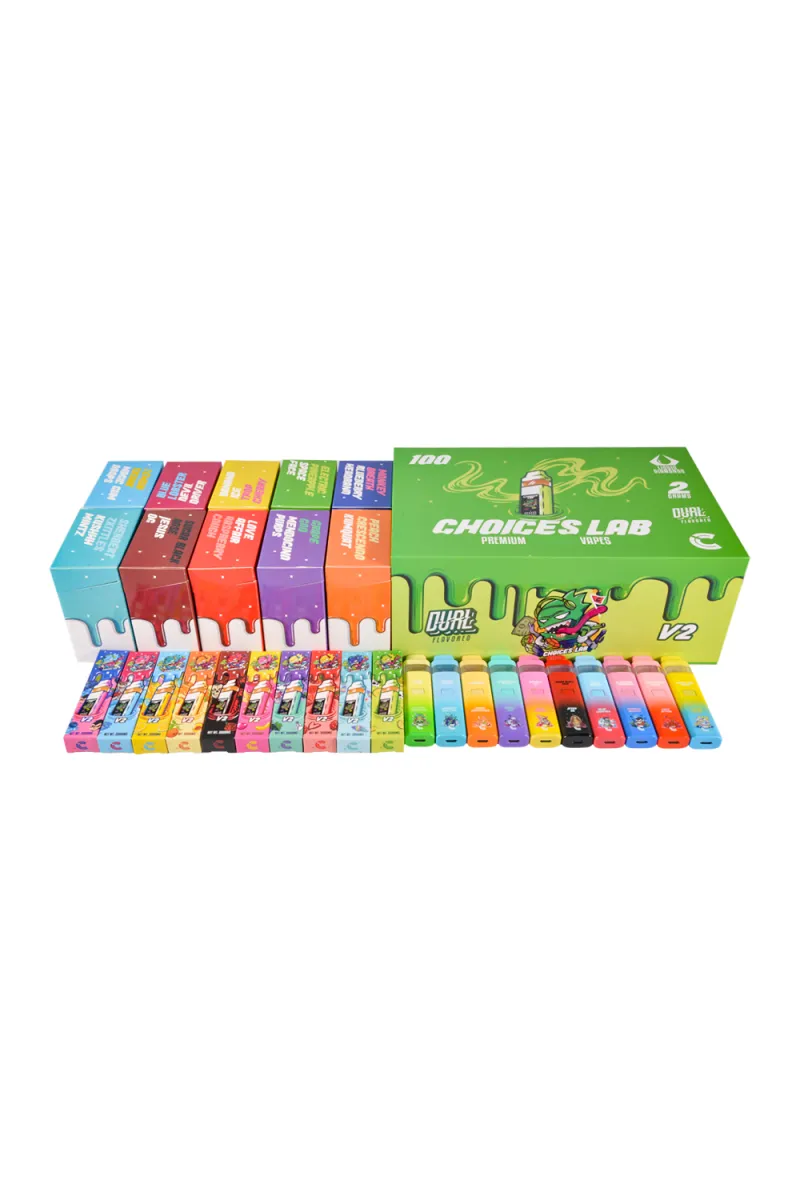 USA Stock Choices Lab Dual Flavor 2g Empty Disposables