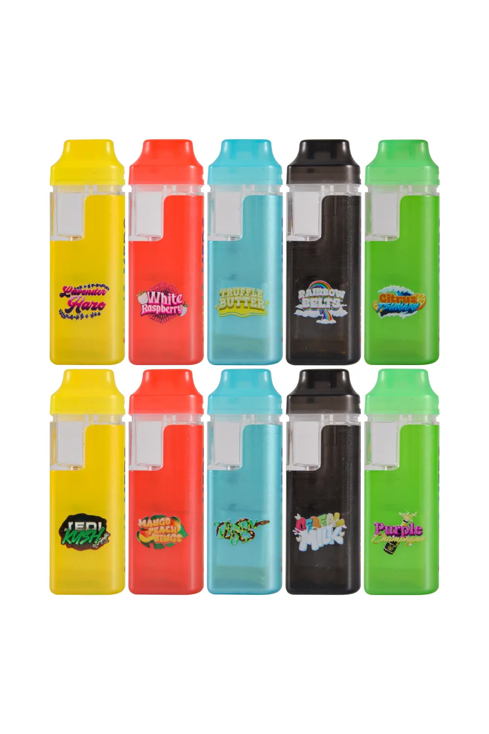 Muha Meds LED Display 2g Empty Disposable Wholesale 100 Packs