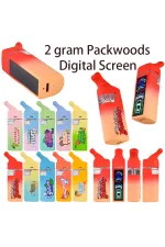 Wholesale Packwoods 2g Vape Dispo With Digital Screen 
