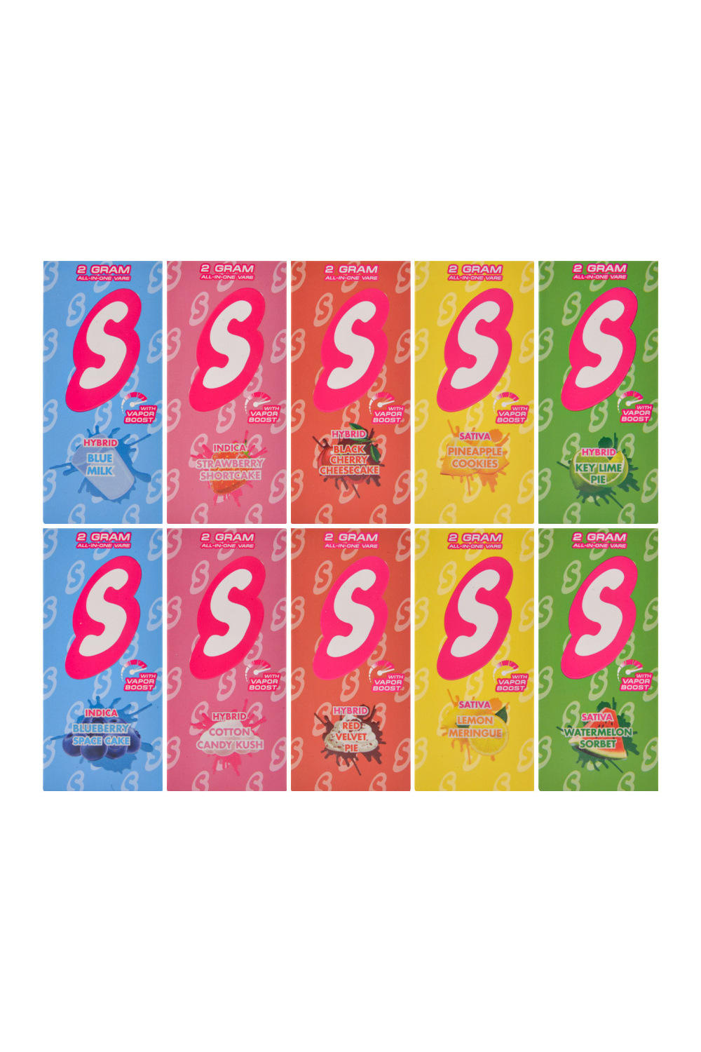 USA 2g Sprinklez Empty Disposables in Bulk